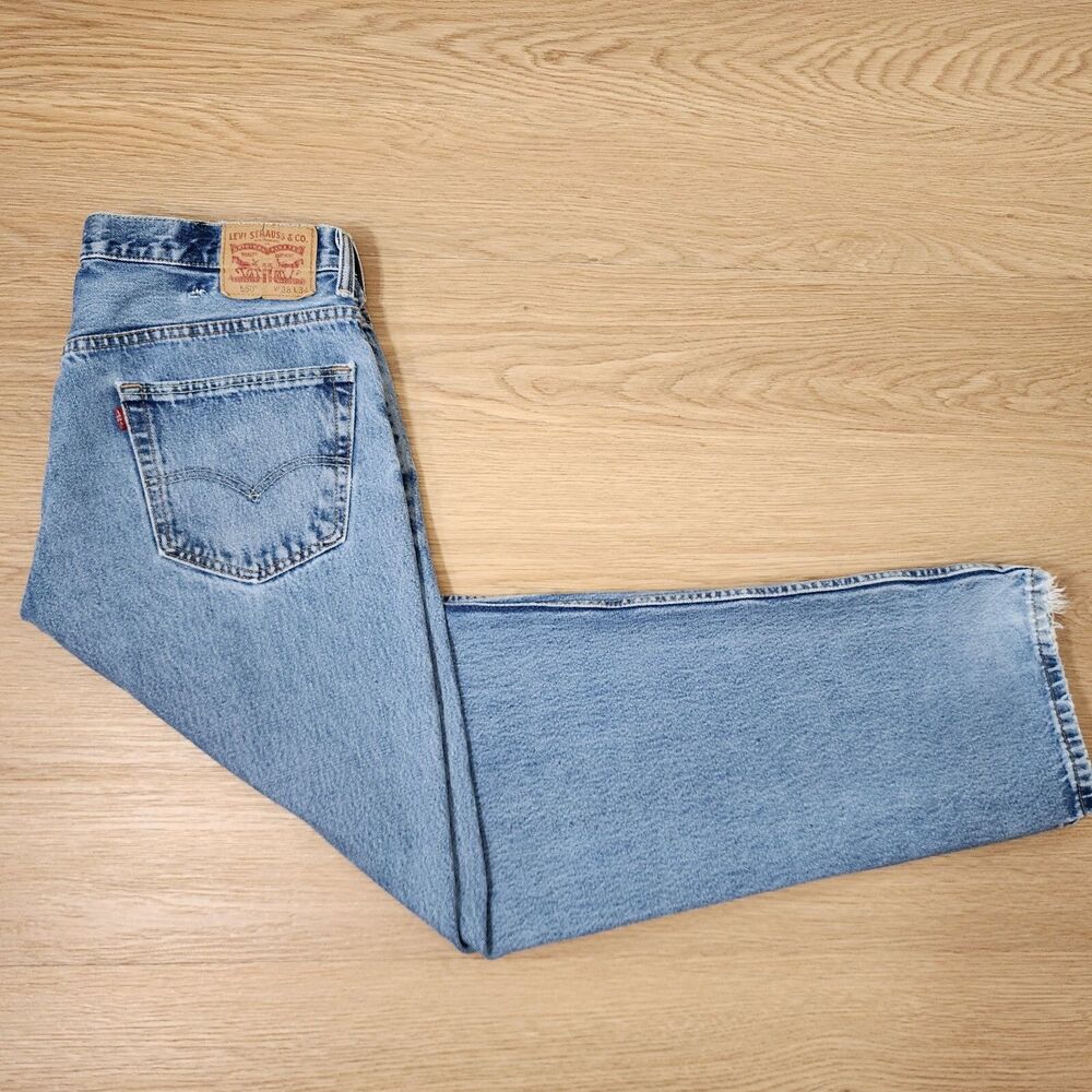 Levi’s 550 Jeans Mens 38x32 Blue Denim Relaxed Straight Baggy Grunge Y2K Fit